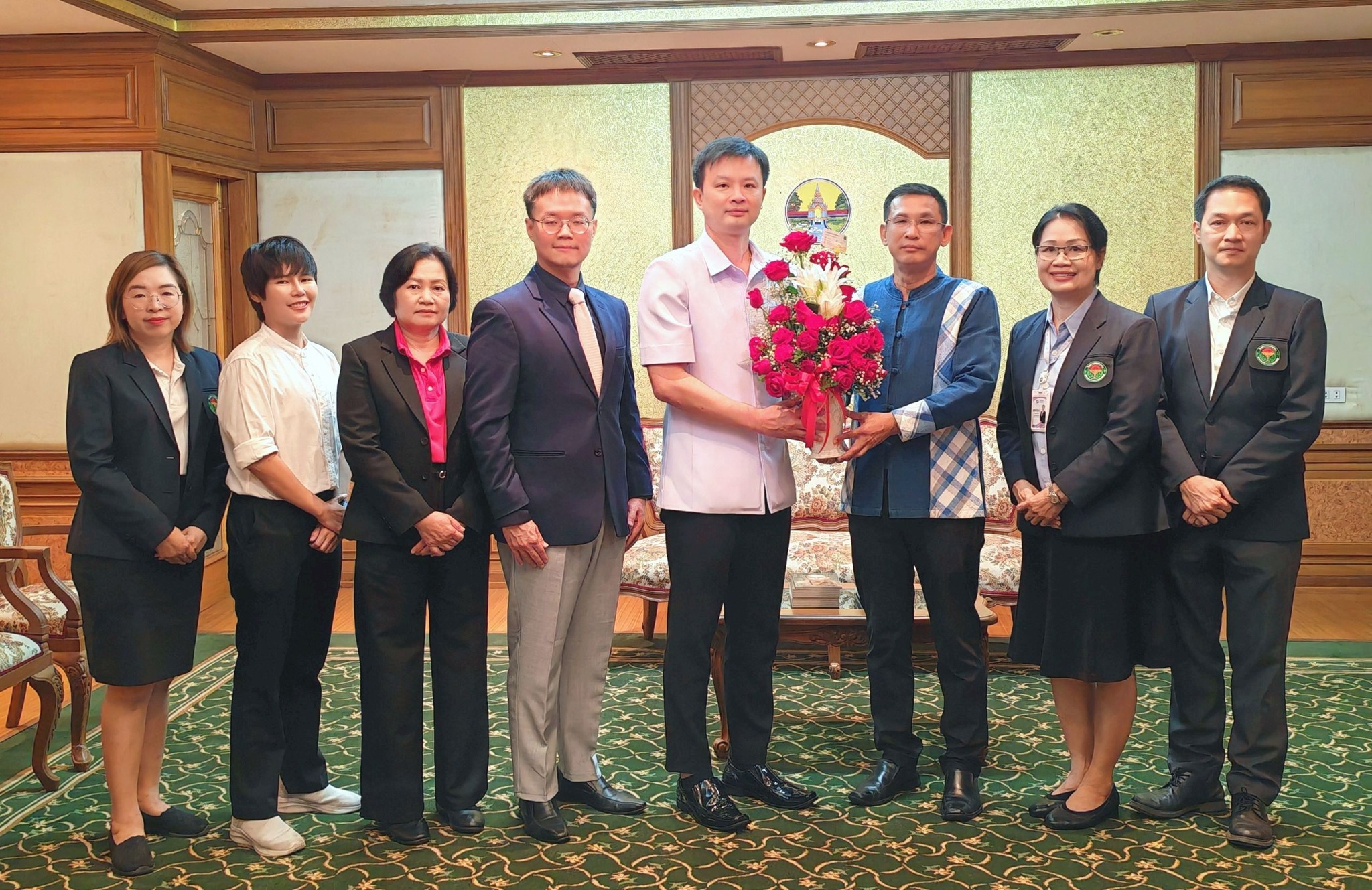 ร่วมแสดงความยินดี เนื่องในโอกาสที่เข้ารับตำแหน่งผู้ว่าราชการจังหวัดลำปาง คนที่ 48 ณ ศาลากลางจังหวัดลำปาง ในวันที่ 6 ตุลาคม 2568